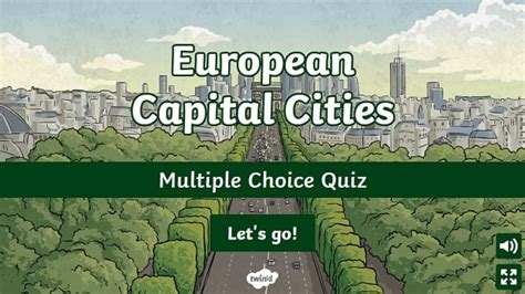 capital city quiz europe